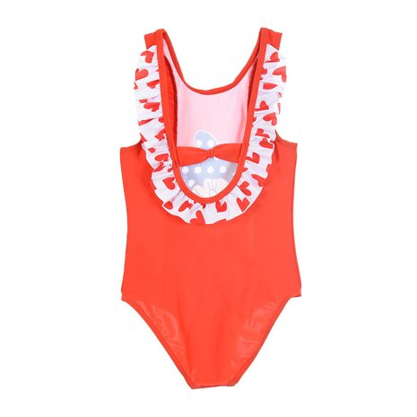 Costum baie intreg cu 2 volane Minnie Mouse [2]