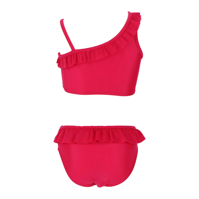 Costum baie 2 piese pentru fete cu o bretea Unicorn [4]