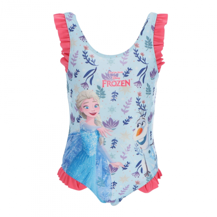 Costum baie intreg cu sarong, Frozen Disney [2]