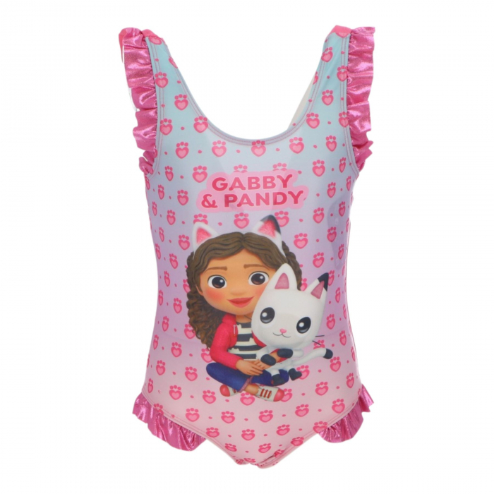 Costum baie intreg cu sarong, Gabby's Dollhouse [2]