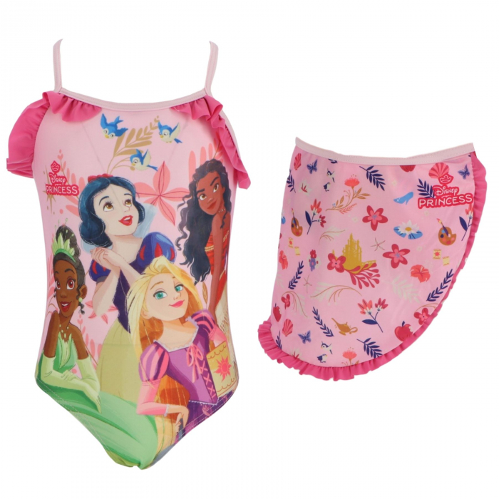 Costum baie intreg cu sarong, Printesele Disney [1]