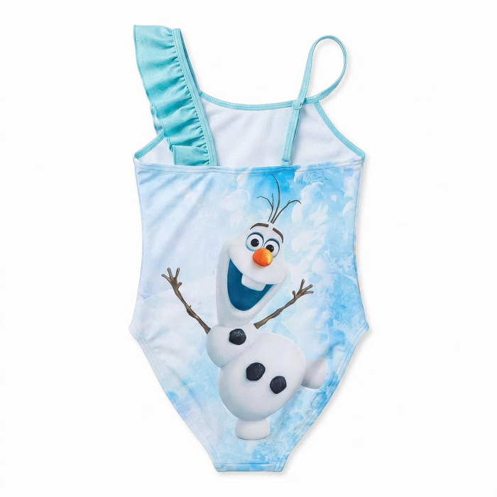 Costum baie intreg cu volanas Frozen si Olaf [2]