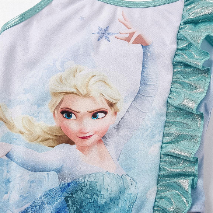 Costum baie intreg cu volanas Frozen si Olaf [3]