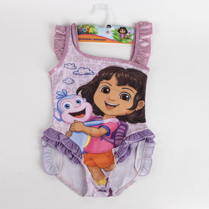 Costum baie intreg cu volanas Dora the Explorer [5]