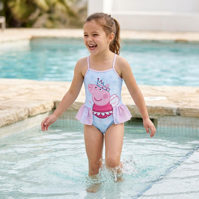 Costum baie intreg cu volanas Peppa Pig [6]