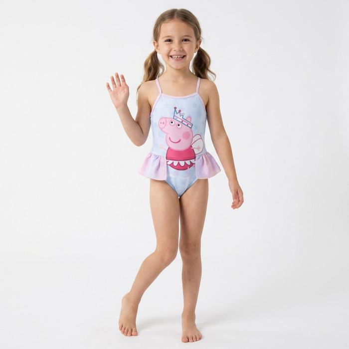 Costum baie intreg cu volanas Peppa Pig [4]