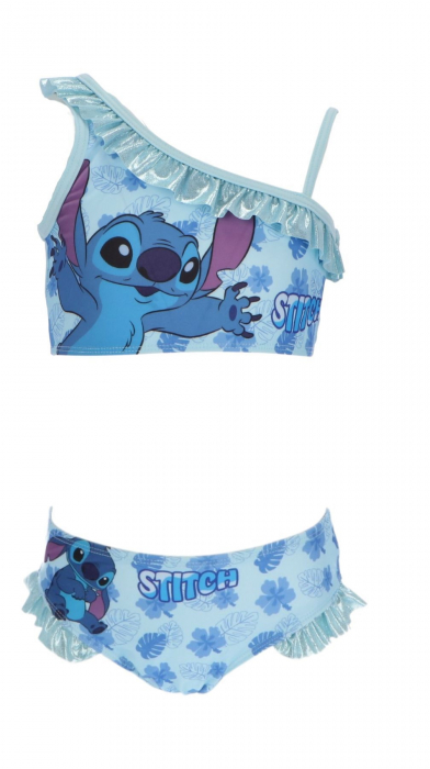 Costum baie 2 piese pentru fete Lilo si Stitch Palms [1]