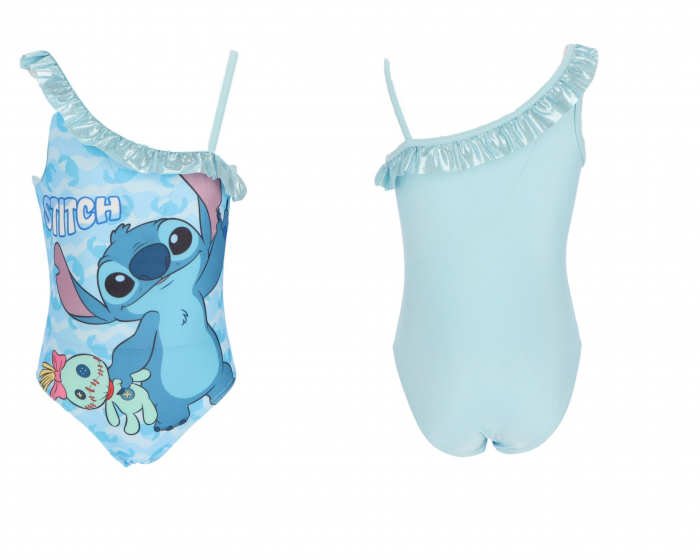 Costum baie intreg fete cu o bretea subtire Lilo & Stitch [1]