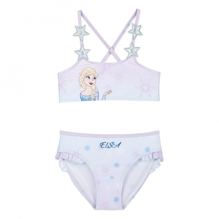 Costum de baie 2 piese cu stelute Frozen Disney [1]