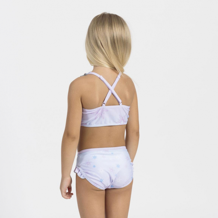 Costum de baie 2 piese cu stelute Frozen Disney [3]