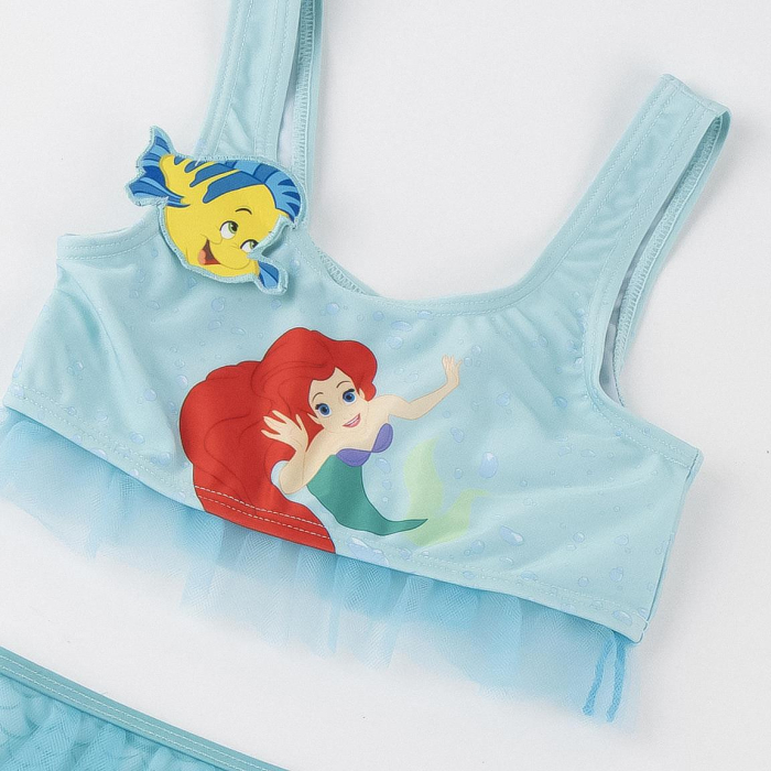 Costum de baie 2 piese Printesele Disney, Ariel Mica Sirena [3]