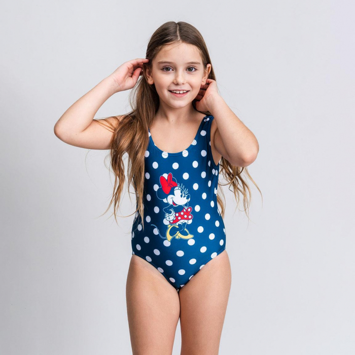 Costum de baie cu buline, intreg Minnie Mouse [4]