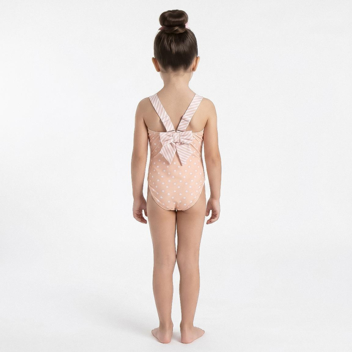 Costum de baie cu bulinute, intreg Minnie Mouse [2]