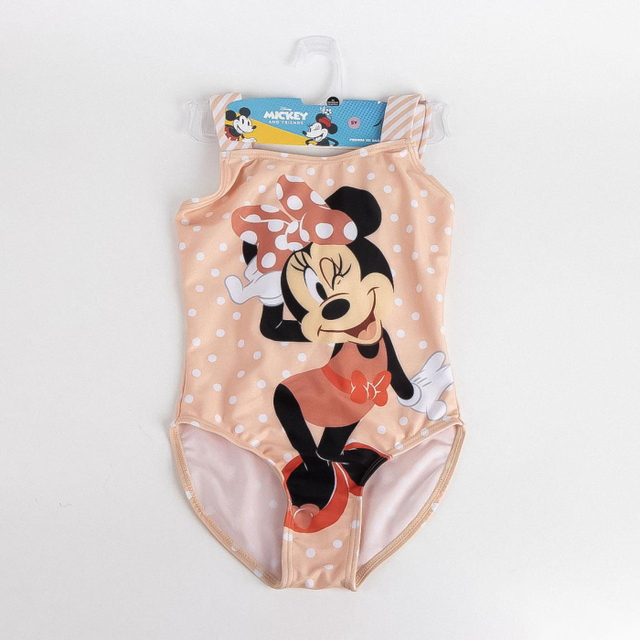 Costum de baie cu bulinute, intreg Minnie Mouse [6]