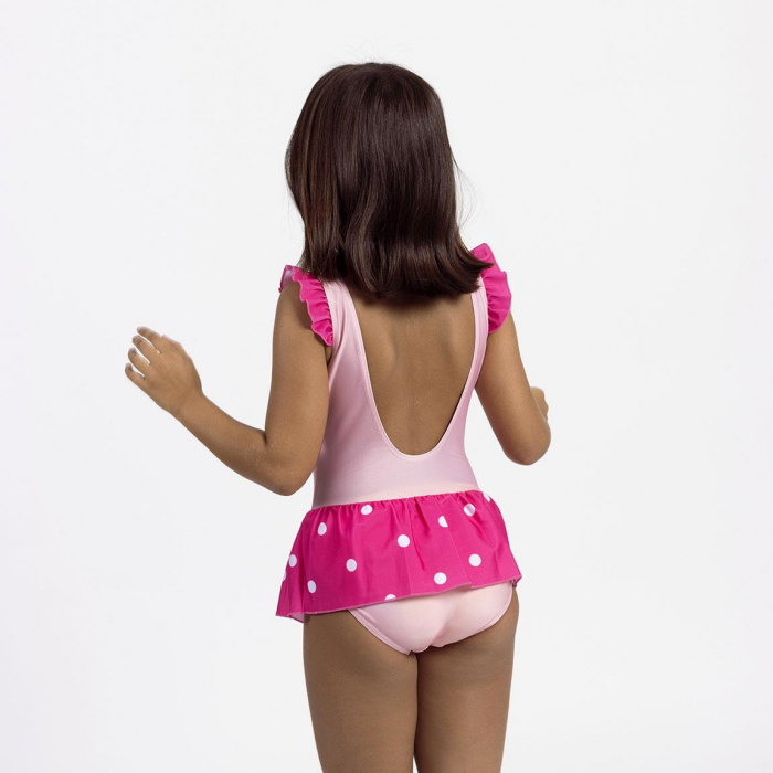Costum de baie cu fusta, intreg Hello Kitty [4]
