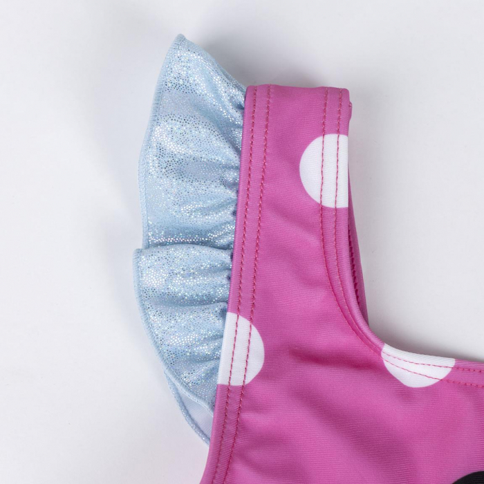 Costum de baie cu fusta si bulinute, intreg Minnie Mouse Disney [7]