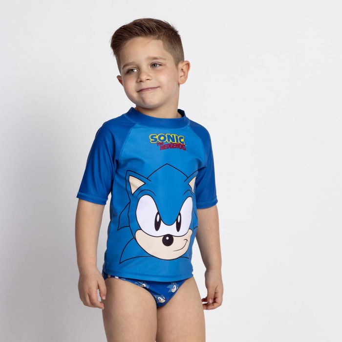 Tricou de copii, cu protectie UV, Sonic [2]
