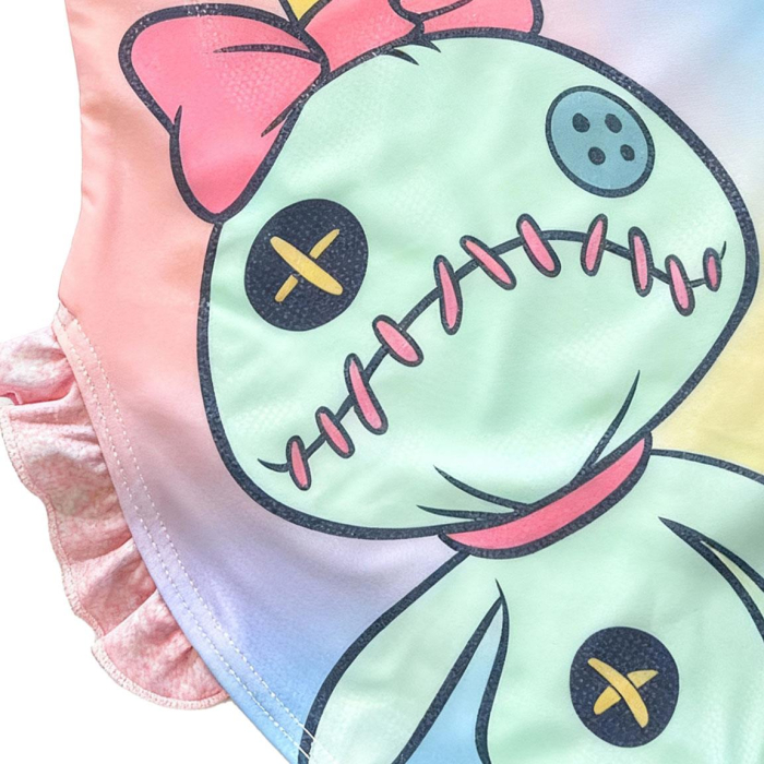 Costum de baie cu volanase pentru fete, Lilo & Stitch [4]