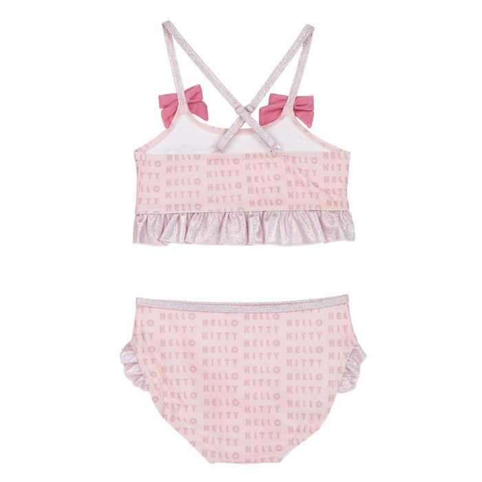 Costum de baie fete cu fundite, 2 piese Hello Kitty [2]