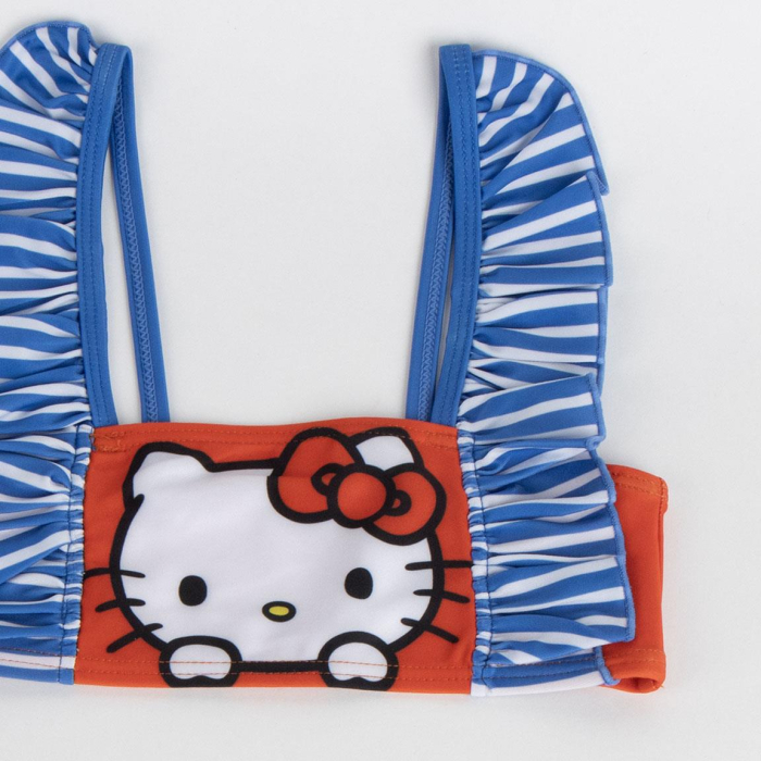 Costum de baie fete cu volane, 2 piese Hello Kitty [3]