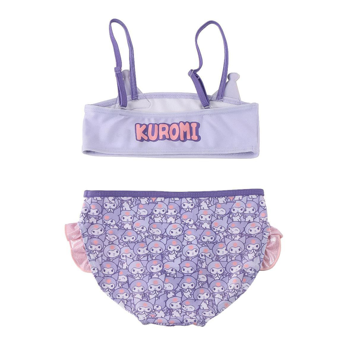 Costum de baie fete cu volane, 2 piese Hello Kitty Kuromi [2]