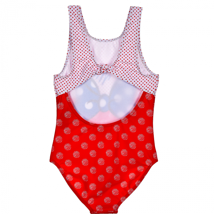 Costum de baie intreg cu buline Minnie Mouse [2]