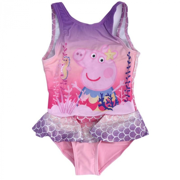 Costum de baie intreg cu funda Peppa Pig [2]