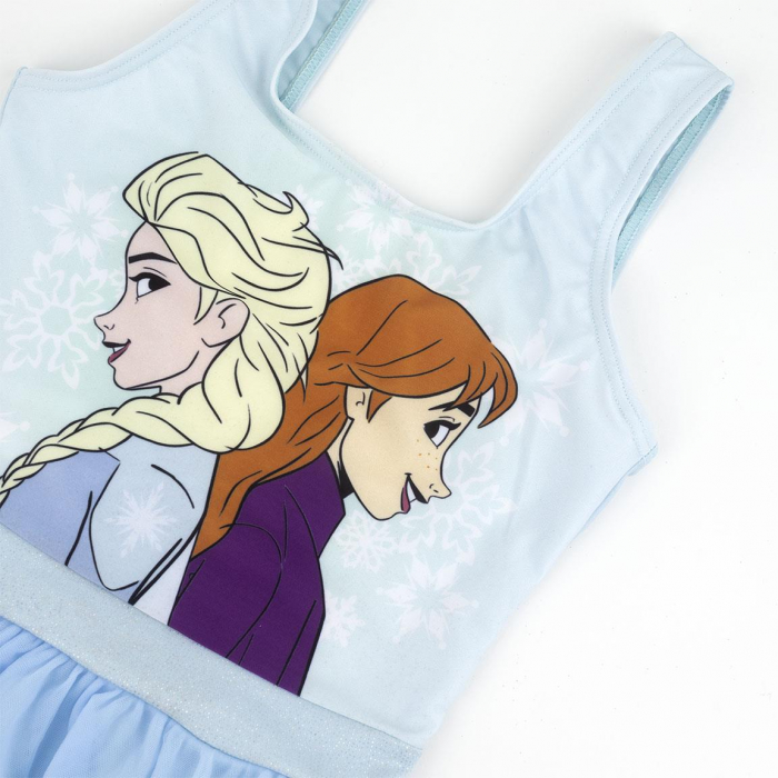 Costum de baie intreg cu volan Frozen Disney [3]