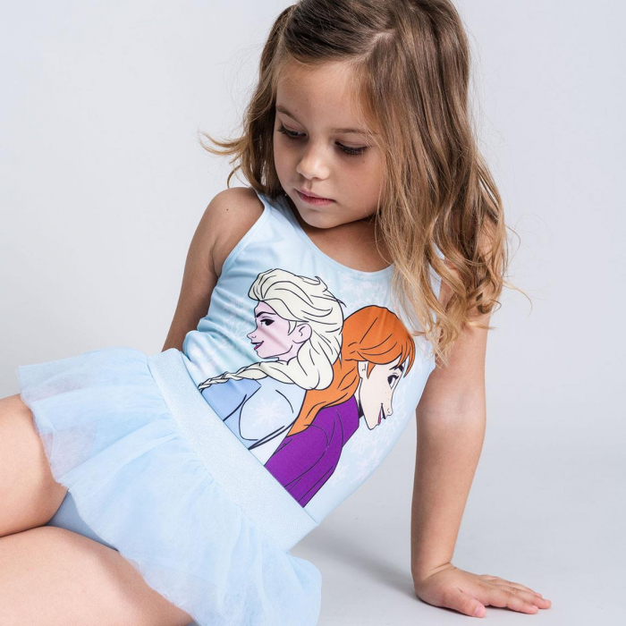 Costum de baie intreg cu volan Frozen Disney [4]