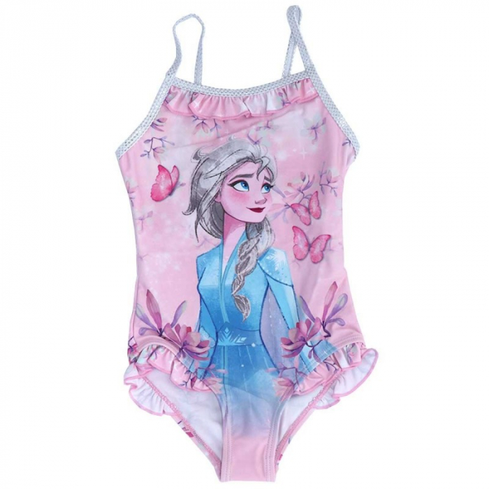 Costum de baie intreg cu volanase Frozen Disney [2]