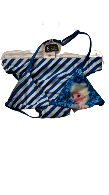 Costum de baie 2 piese Elsa Frozen, albastru [5]