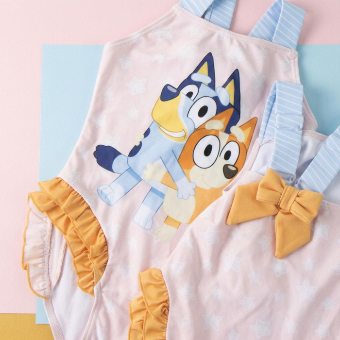 Costum de baie intreg pentru fete, Bluey si Bingo Hug [7]