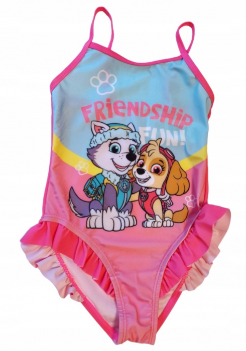 Costum de baie pentru fete, intreg Paw Patrol Friendship [1]