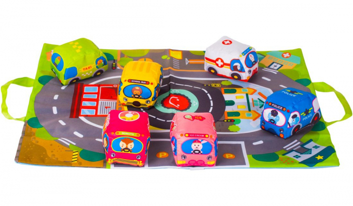 Covor educational cu masini 49 x 37 x 0,2 cm [4]