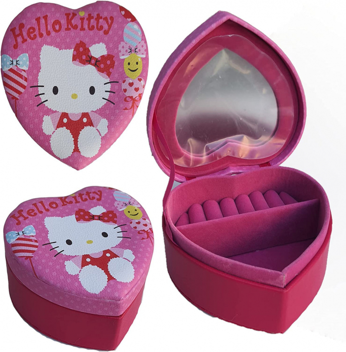Cutie bijuterii Hello Kitty, inima [2]