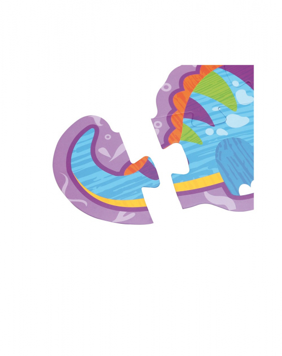 Cutie cu 6 puzzle-uri, 30 piese, Dinozauri [4]