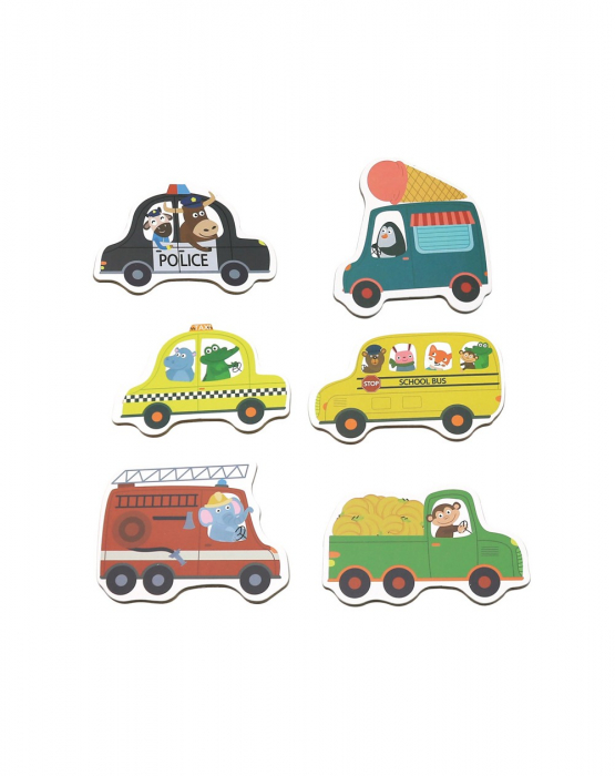 Set 6 puzzle-uri 36 piese, Traffic [3]