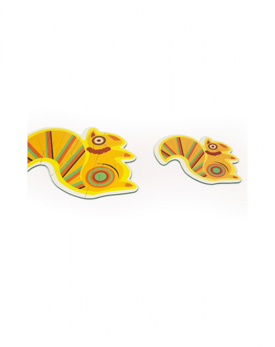 Cutie cu 6 puzzle-uri, Lumea Animalelor [4]
