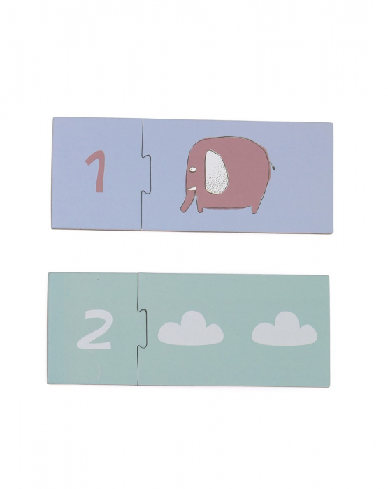 Puzzle clasic carton, cifre 1-10 [3]