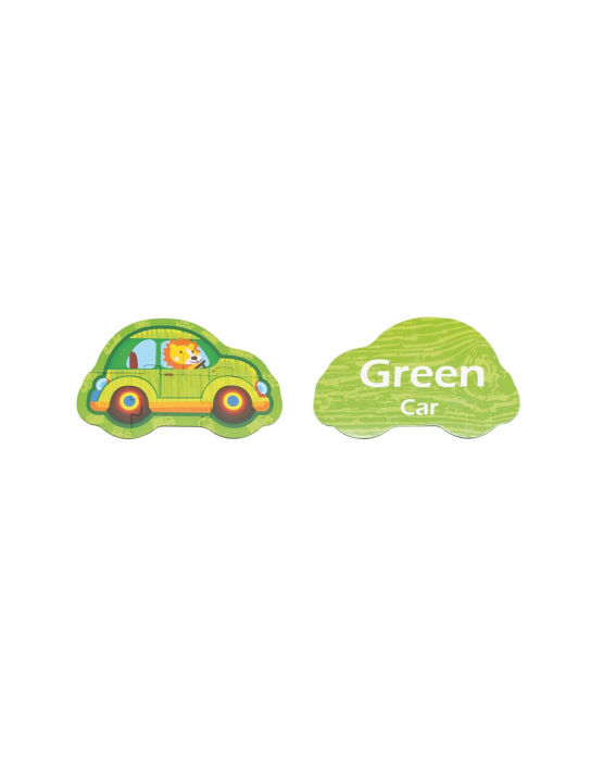 Cutie cu 6 puzzle-uri, 34 piese, Mijloace de transport [3]