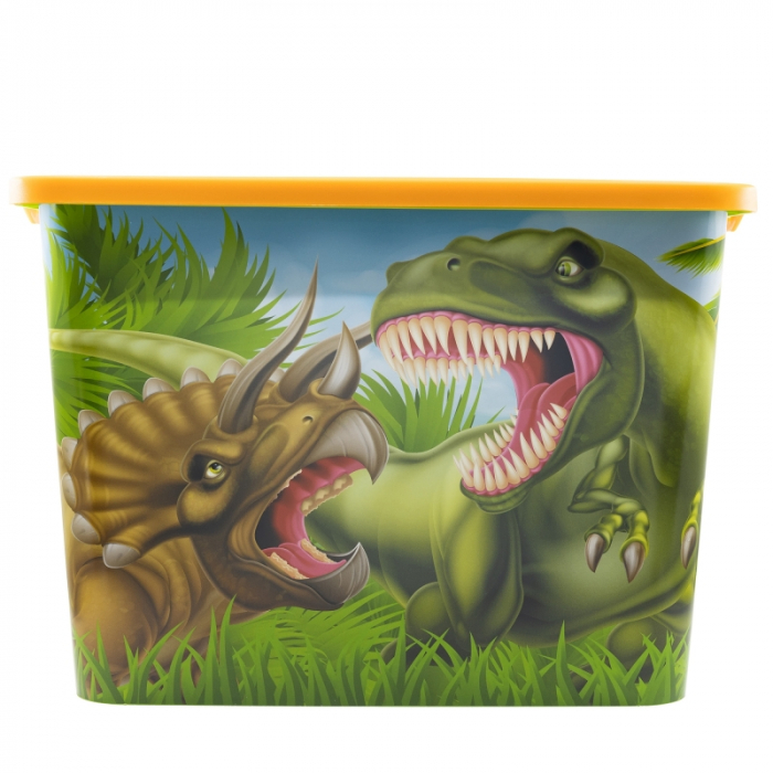 Cutie depozitare jucarii, Dinozaur, 27x38,7x28,7 cm, 23 l [3]