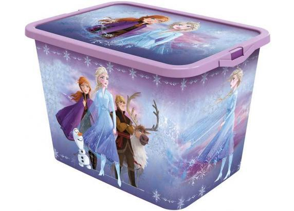 Cutie depozitare juc─ârii Disney Frozen Elsa&Anna, Plastic, 27x38,7x28,7 cm, 23 l [3]