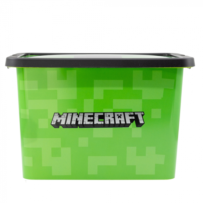 Cutie depozitare jucarii, Minecraft, 28,7x18,5x19,2 cm, 7 l [3]