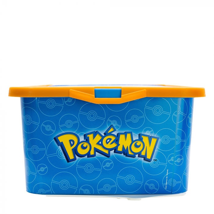 Cutie depozitare jucarii, Pokemon Rock, 15 x 38.7 x 28.7 cm, 13 litri [4]