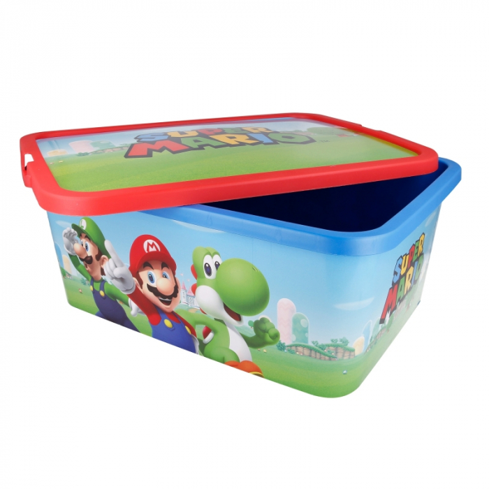 Cutie depozitare jucarii, Super Mario, 15x38,7x28,7 cm, 13 l [4]