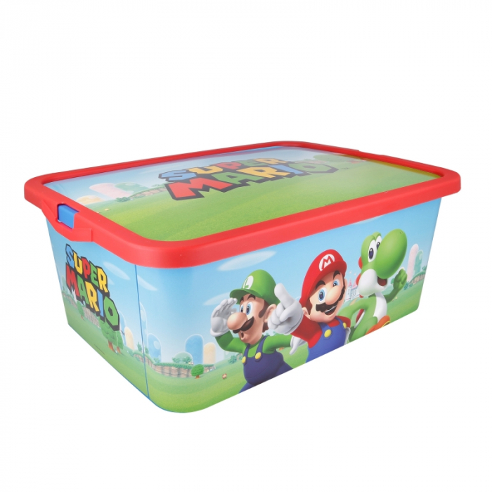 Cutie depozitare jucarii, Super Mario, 15x38,7x28,7 cm, 13 l [2]