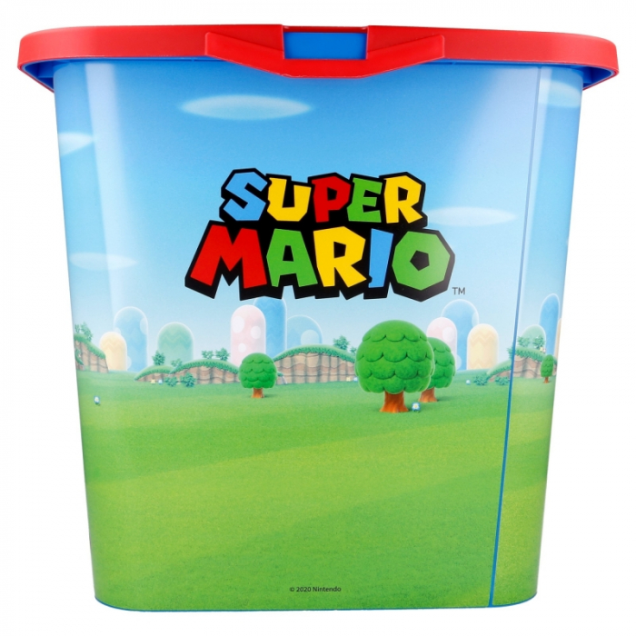 Cutie depozitare jucarii, Super Mario, 27x38,7x28,7 cm, 23 l [4]