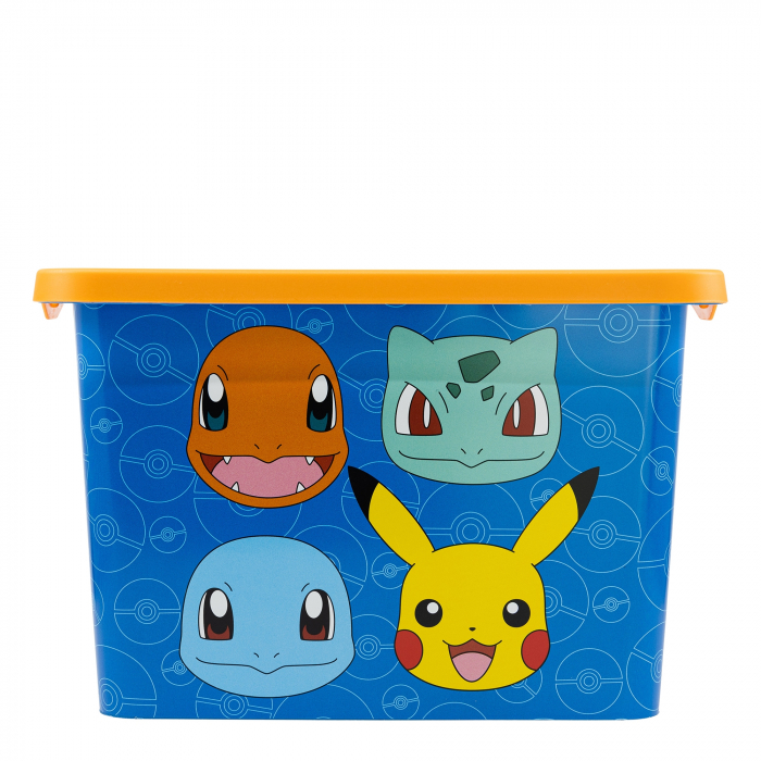 Cutie depozitare jucarii, Pokemon Rock, 28,7x18,5x19,2 cm, 7 l [3]