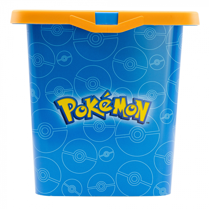 Cutie depozitare jucarii, Pokemon Rock, 28,7x18,5x19,2 cm, 7 l [4]