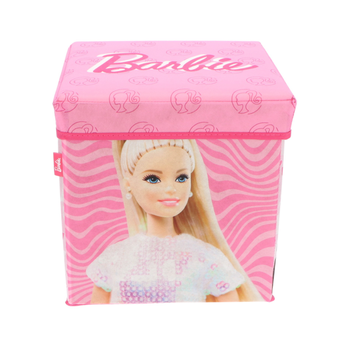 Cutie depozitare tip taburent Barbie, 30x30x30 cm [2]